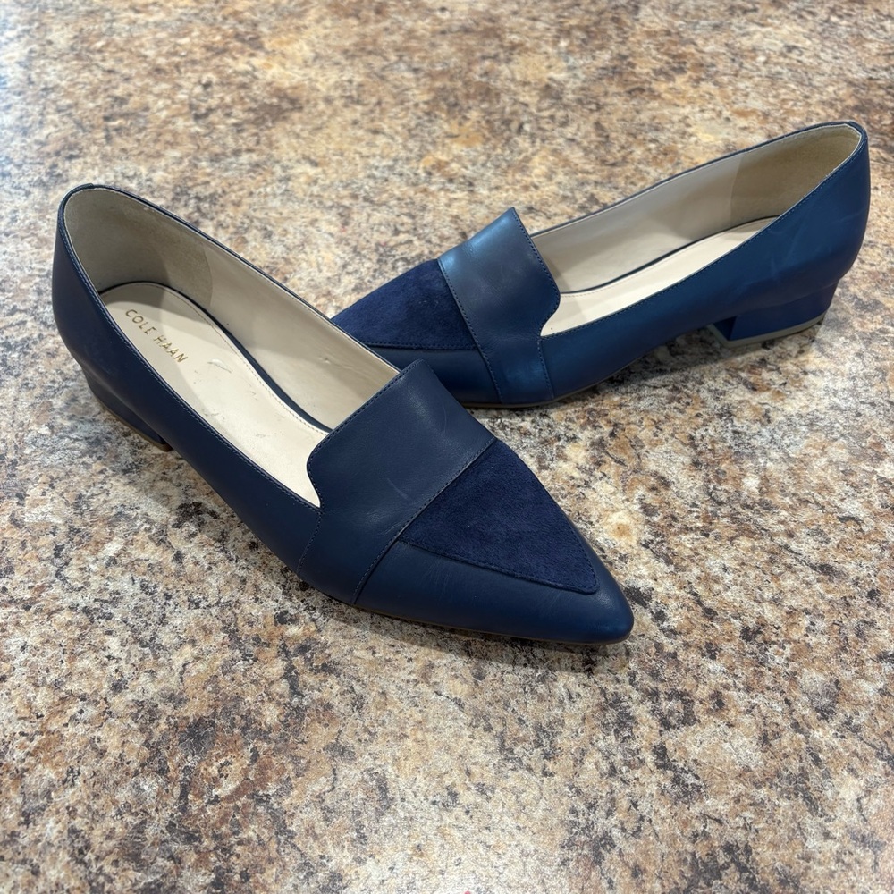 Size 10.5 Cole Haan Blue shoes